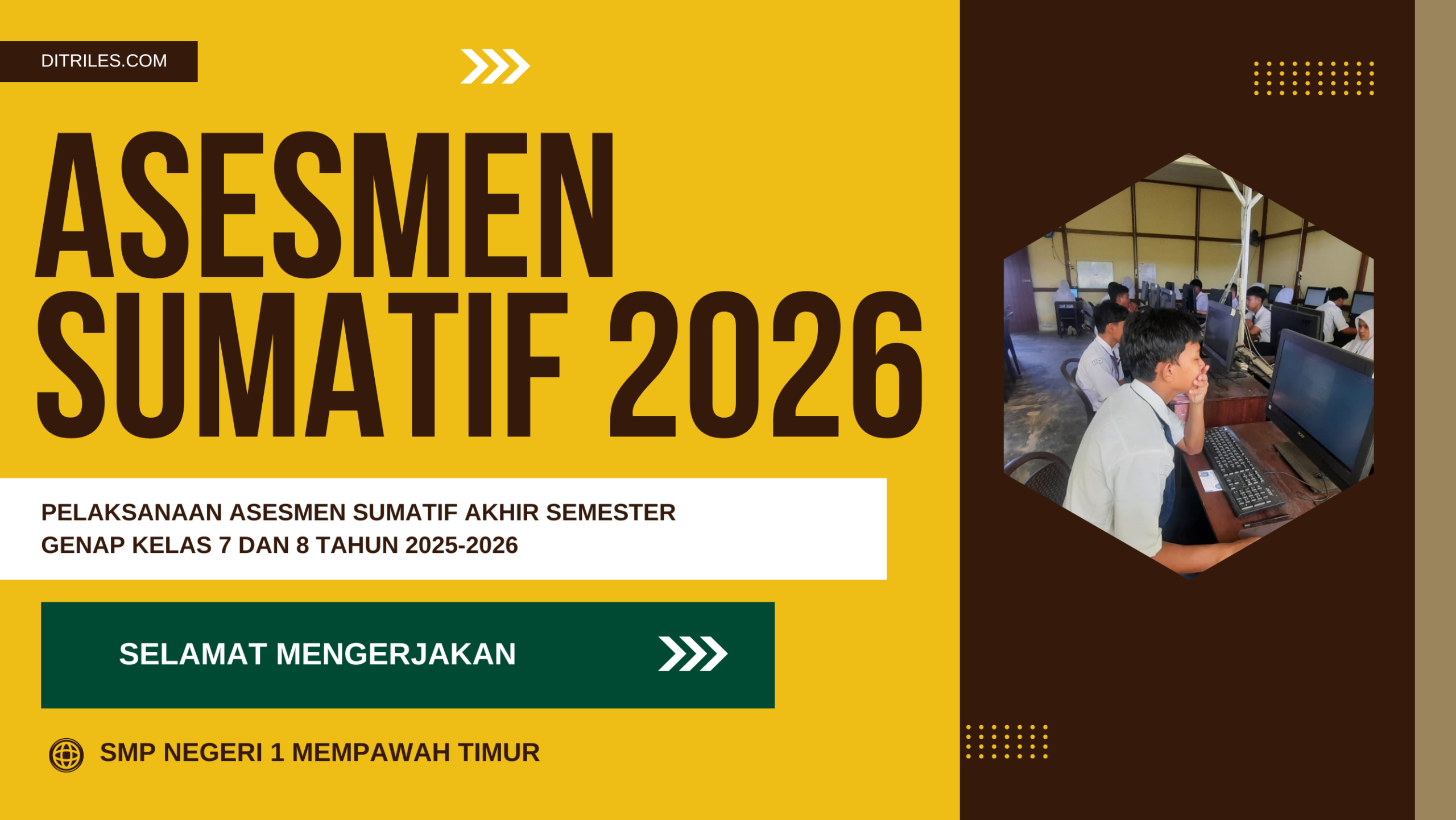 kuning cokelat modern perusahaan konstruksi sampul facebook